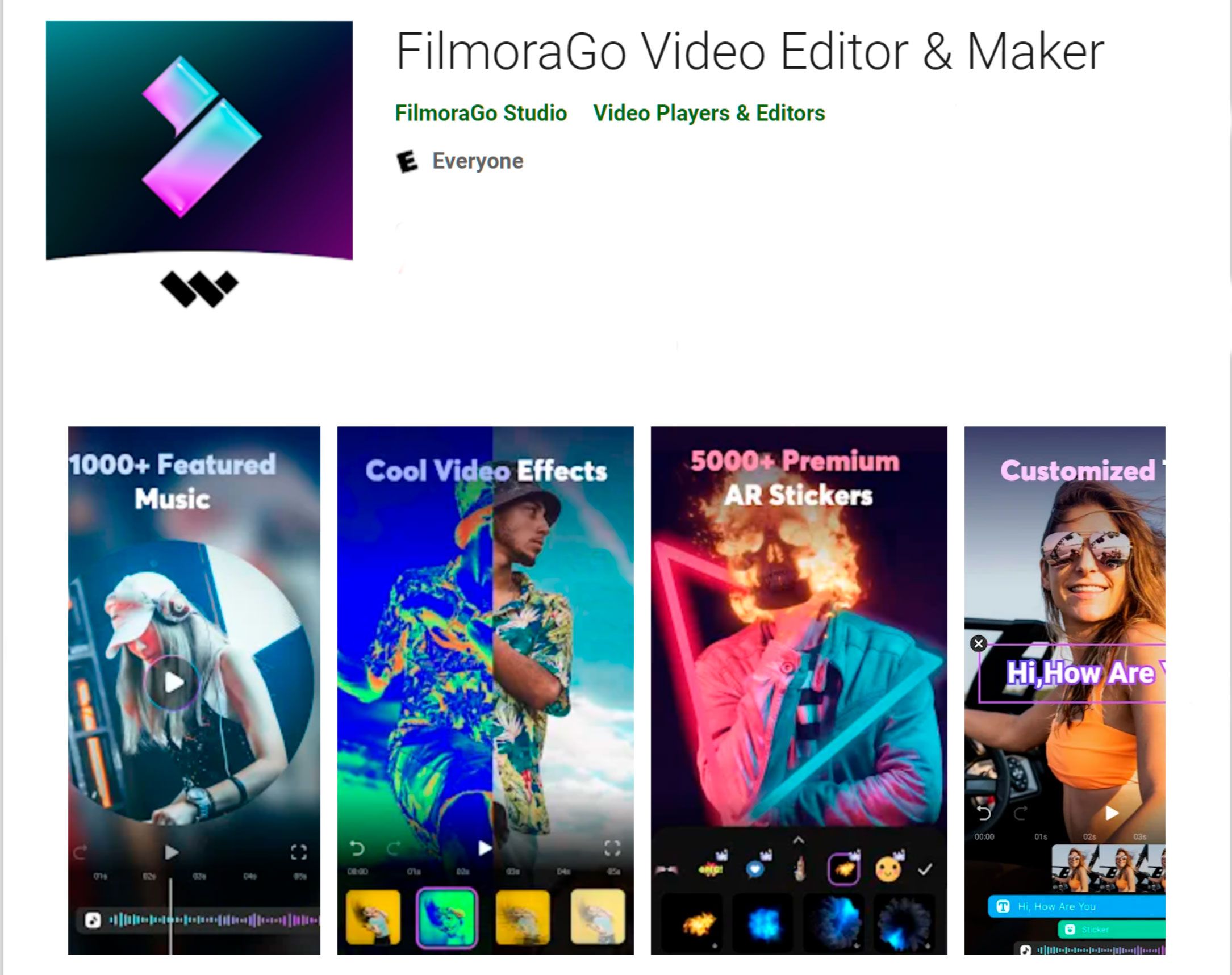 안드로이드에서 비디오에서 얼굴을 흐리게 하기 위해 Filmora 앱을 사용하세요...
