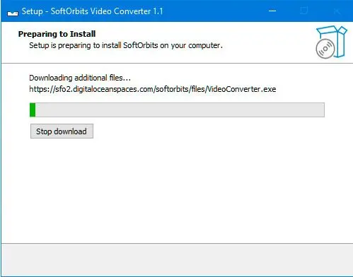 SoftOrbits Video Converter 설치..