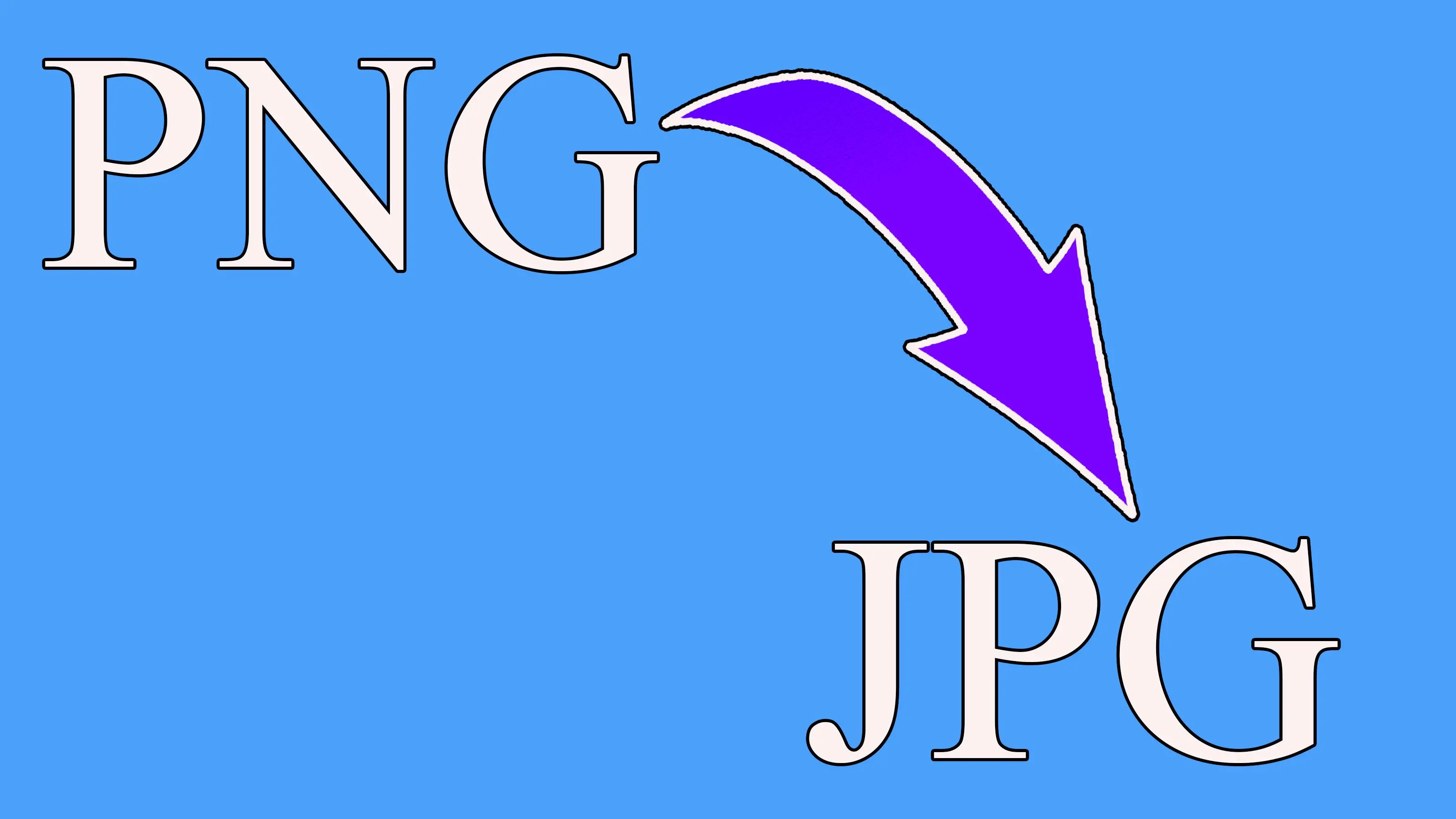 Windows 11용 PNG To JPG Converter 프로그램..