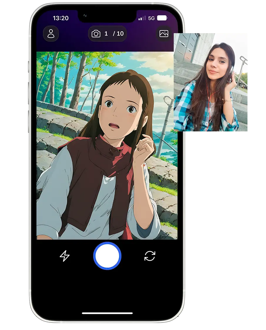 놀라운 지브리 스타일 아바타 만들기.