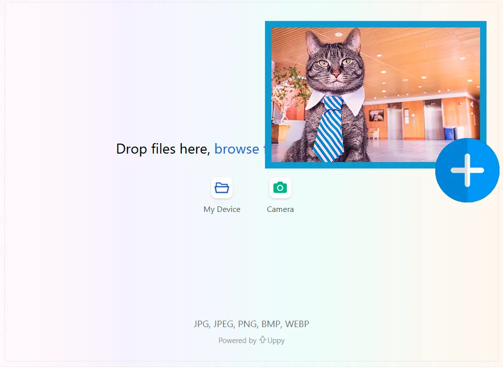 첫 번째 프레임 업로드.