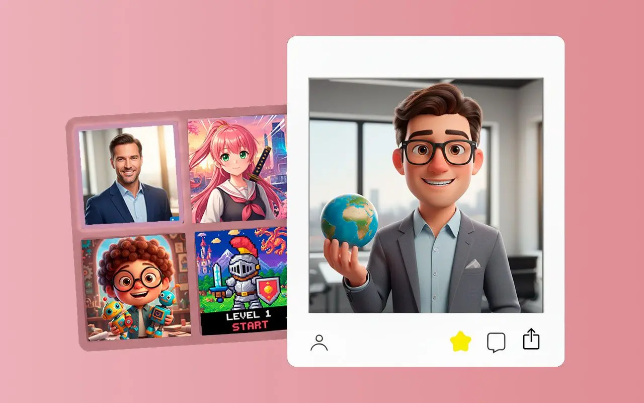 상상하는 모든 것 창조: 개인화된 아바타 생성.