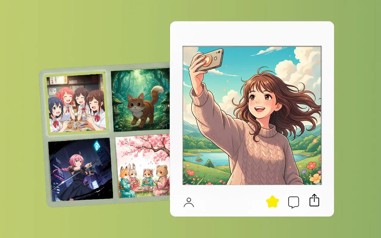 상상하는 모든 것 창조: 애니메이션 사진 생성.