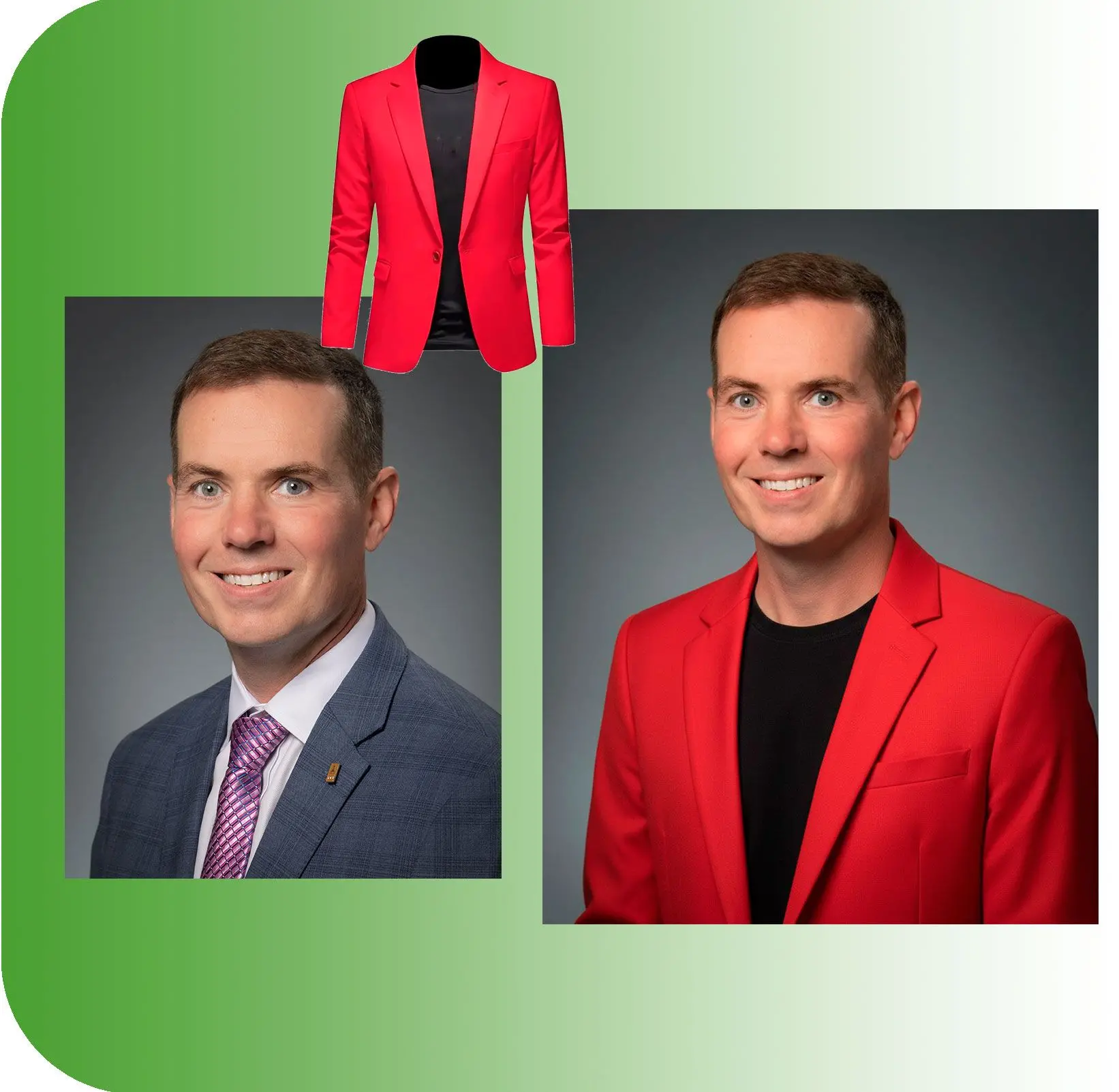 현실적인 AI 의류 변경.