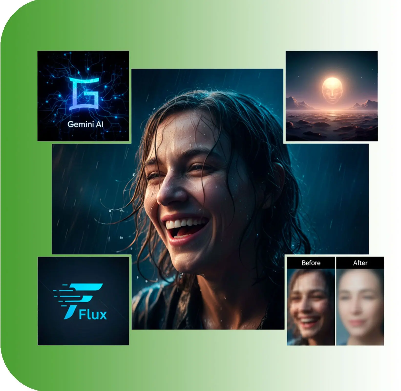 현실적인 결과.