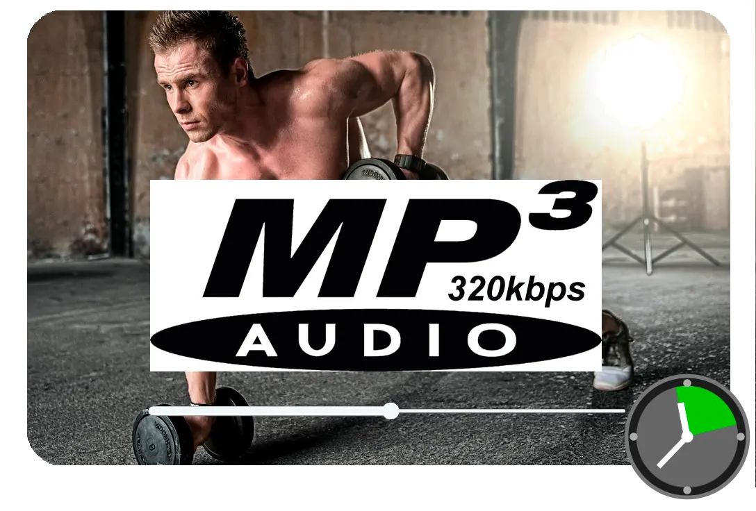 MP3 출력 선택.