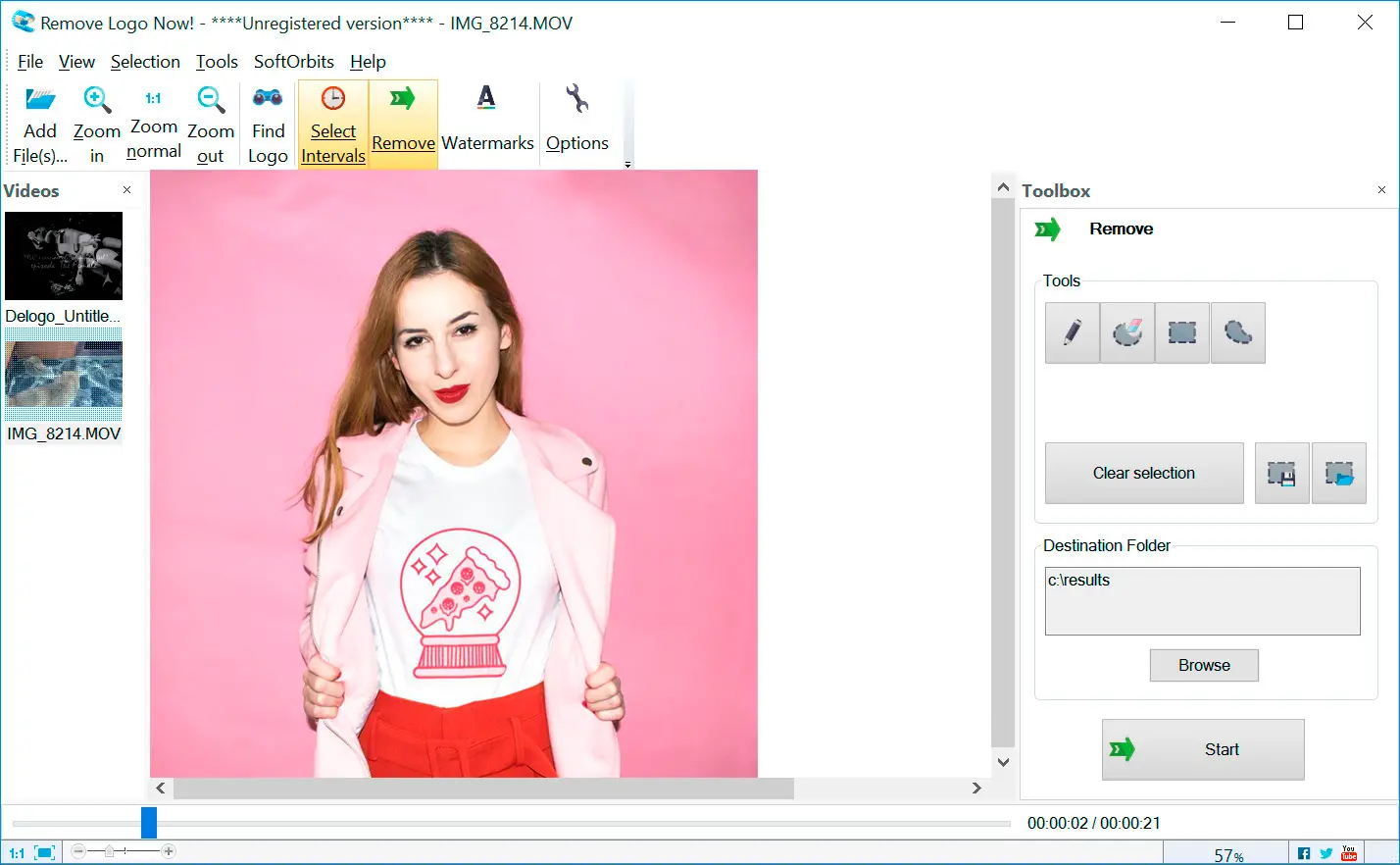 Remove Logo Now: 스크린샷.