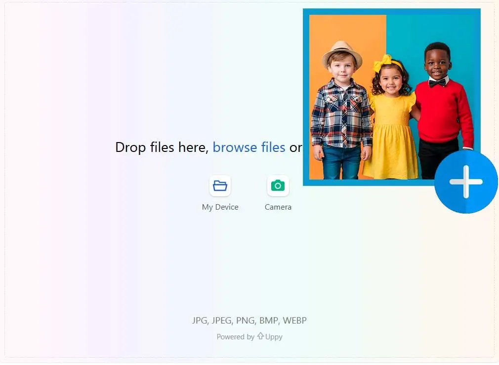 캐릭터 이미지 업로드.