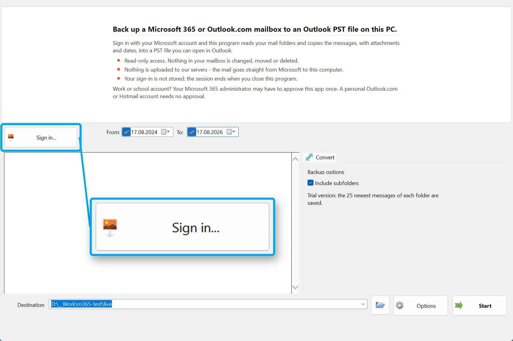 Microsoft로 로그인.