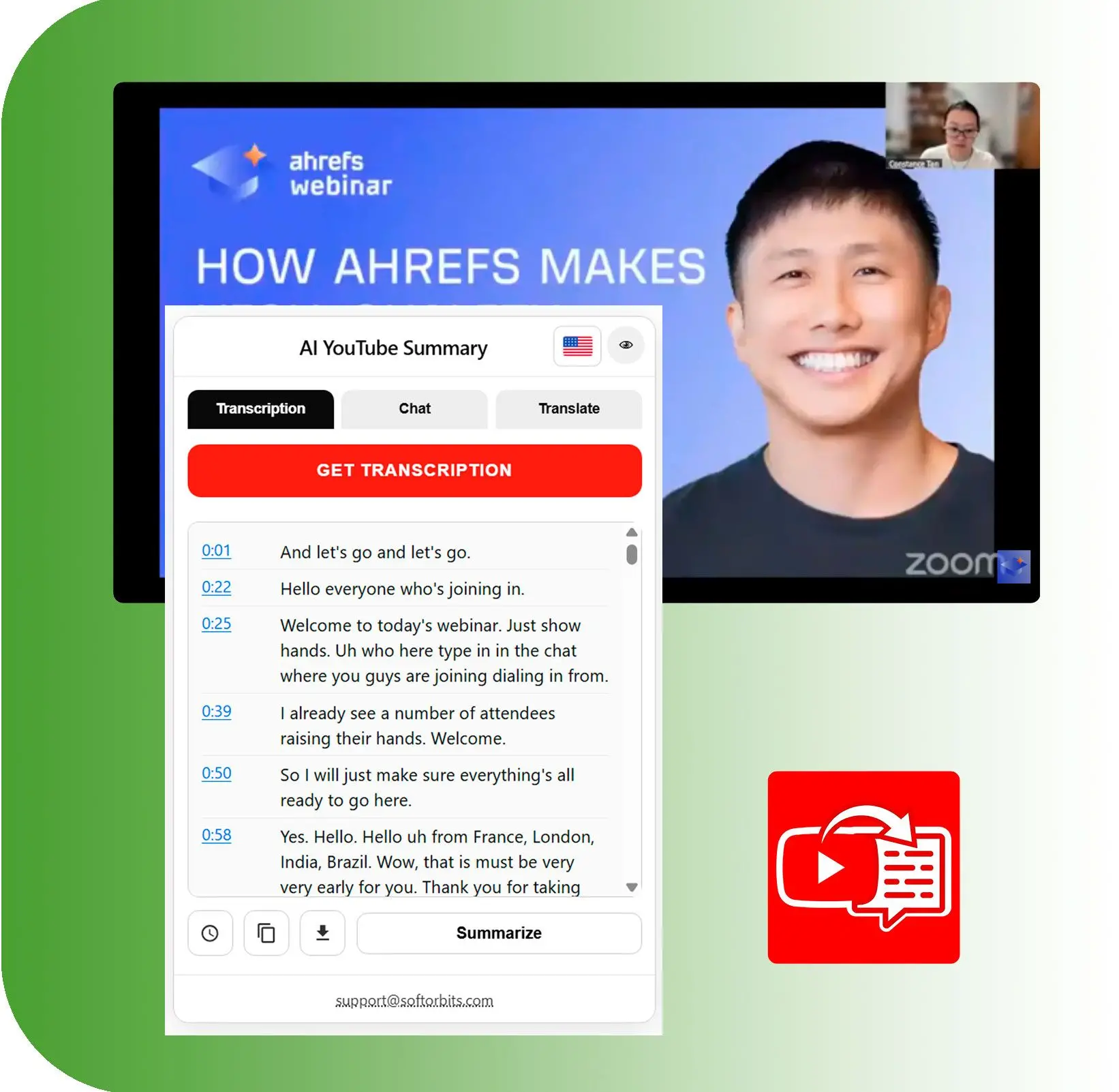 학습, 정보 추출 및 메모.